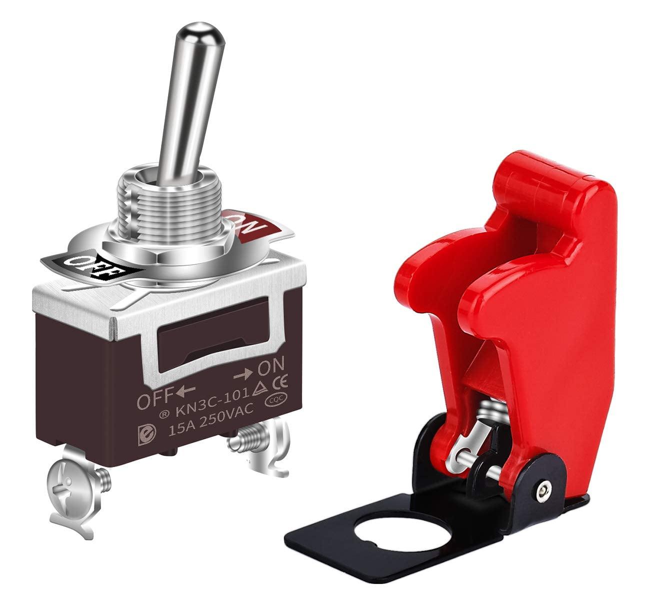 Aircraft Style ON/OFF Toggle Switch