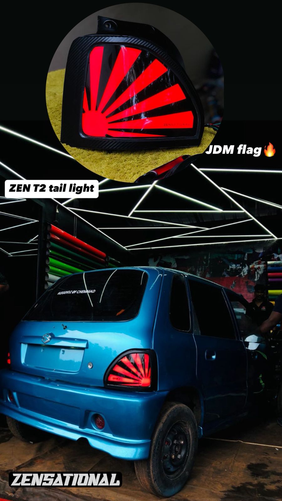 Zen Type 2 Custom Tail Light